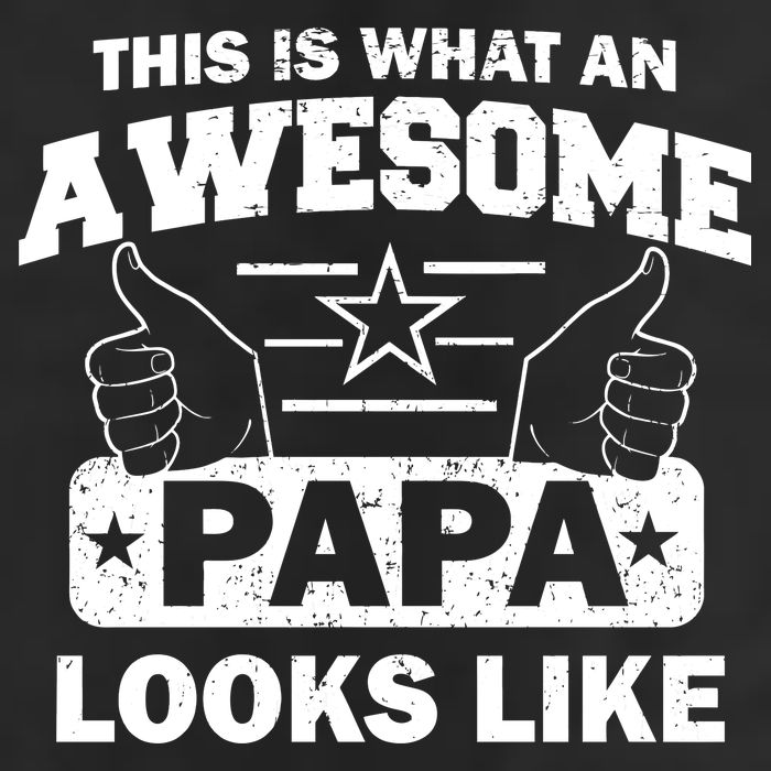 This Is What An Awesome Papa Looks Like Golf Towel