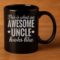 This Is What An Awesome Uncle Looks Like 11oz C Handle Ceramic Mug
