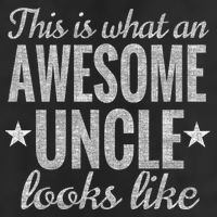 This Is What An Awesome Uncle Looks Like Microfiber Hand Towel
