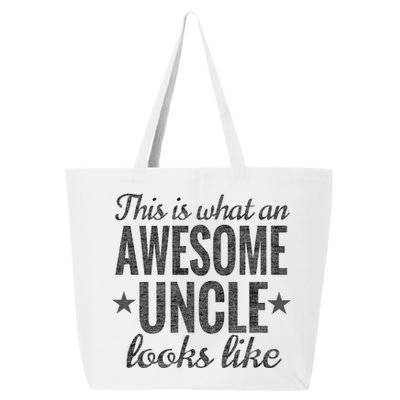 This Is What An Awesome Uncle Looks Like 25L Jumbo Tote