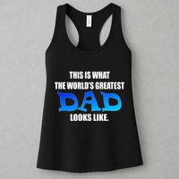 This Is What The World's Greatest Dad Looks Like Womens Tank Top