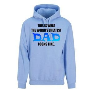 This Is What The World's Greatest Dad Looks Like Unisex Surf Hoodie