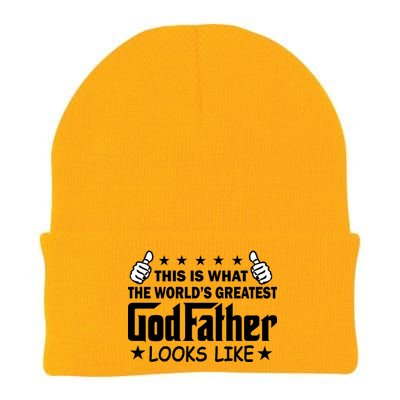 This Is What The World's Greatest GodFather Looks Like Knit Cap Winter Beanie