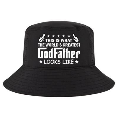 This Is What The World's Greatest GodFather Looks Like Cool Comfort Performance Bucket Hat