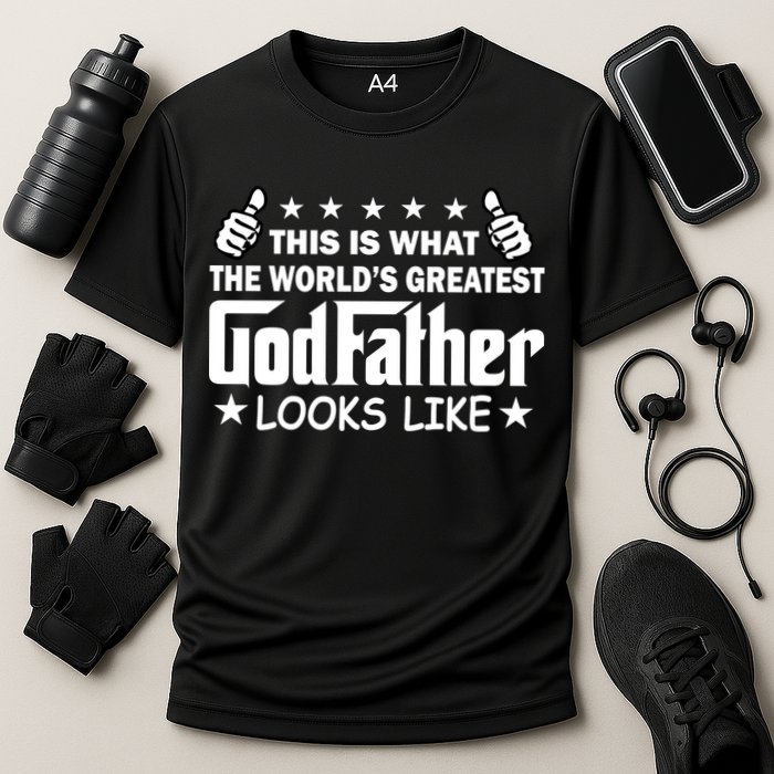 This Is What The World's Greatest GodFather Looks Like Performance Shirt