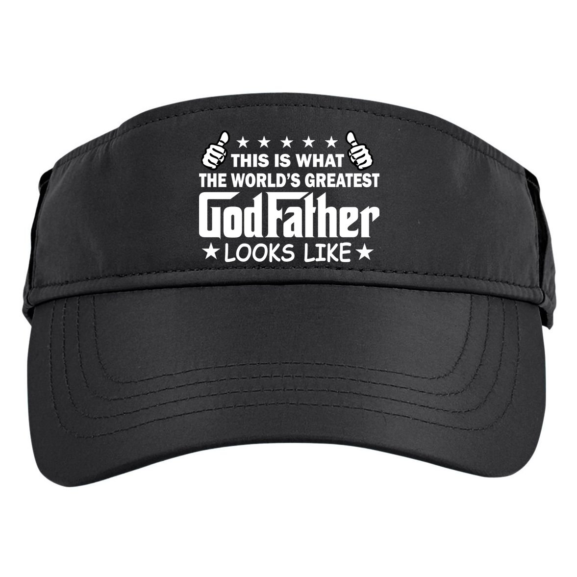 This Is What The World's Greatest GodFather Looks Like Adult Drive Performance Visor