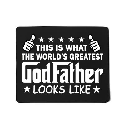 This Is What The World's Greatest GodFather Looks Like Mousepad