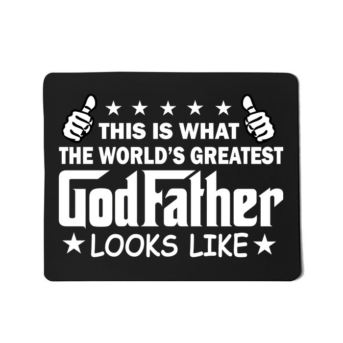 This Is What The World's Greatest GodFather Looks Like Mousepad