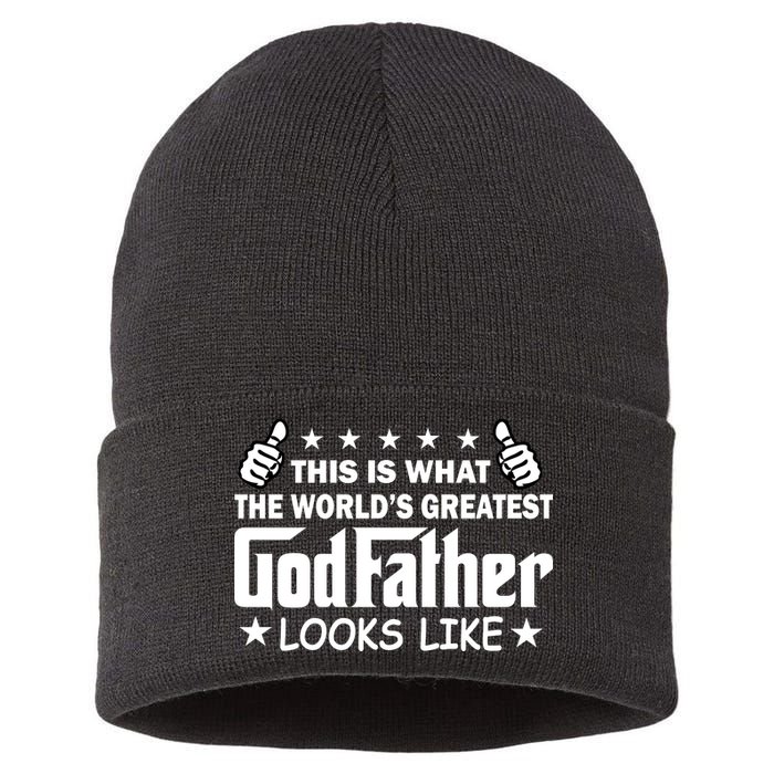 This Is What The World's Greatest GodFather Looks Like Sustainable Knit Beanie