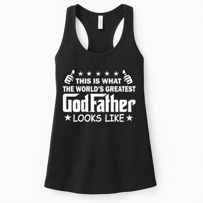 This Is What The World's Greatest GodFather Looks Like Womens Tank Top