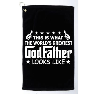 This Is What The World's Greatest GodFather Looks Like Platinum Collection Golf Towel