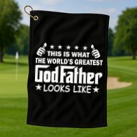 This Is What The World's Greatest GodFather Looks Like Golf Towel