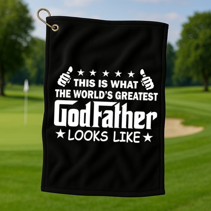 This Is What The World's Greatest GodFather Looks Like Golf Towel
