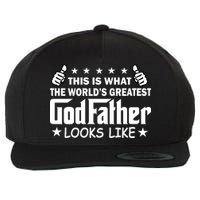 This Is What The World's Greatest GodFather Looks Like Wool Snapback Cap