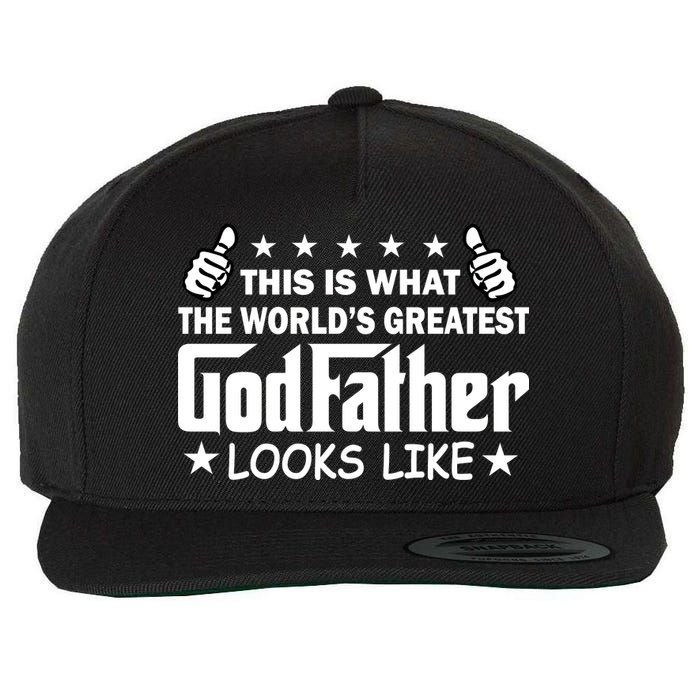 This Is What The World's Greatest GodFather Looks Like Wool Snapback Cap