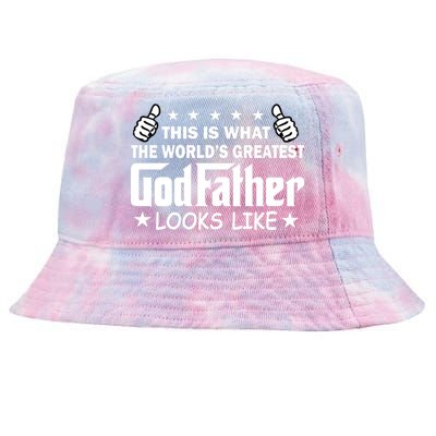 This Is What The World's Greatest GodFather Looks Like Tie-Dyed Bucket Hat