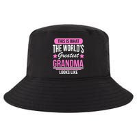 This Is What The Worlds Greatest Grandma Looks Like Cool Comfort Performance Bucket Hat