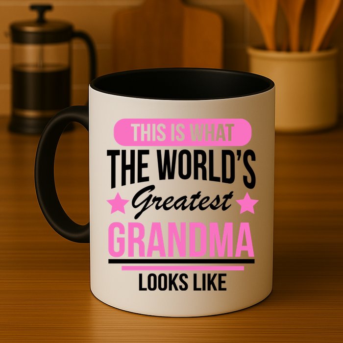 This Is What The Worlds Greatest Grandma Looks Like Mug
