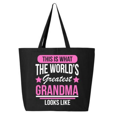 This Is What The Worlds Greatest Grandma Looks Like 25L Jumbo Tote