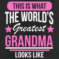 This Is What The Worlds Greatest Grandma Looks Like Golf Towel