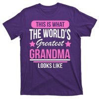 This Is What The Worlds Greatest Grandma Looks Like T-Shirt