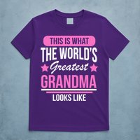 This Is What The Worlds Greatest Grandma Looks Like T-Shirt