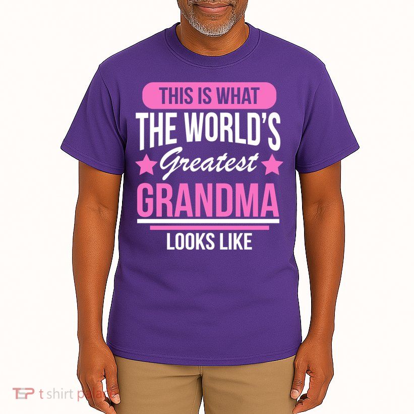 This Is What The Worlds Greatest Grandma Looks Like Tall T-Shirt