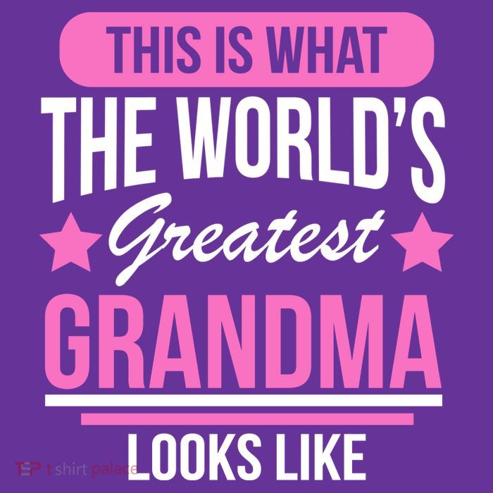 This Is What The Worlds Greatest Grandma Looks Like Tall T-Shirt