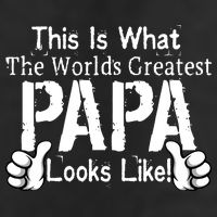 This Is What The World's Greatest Papa Looks Like Adult Drive Performance Visor
