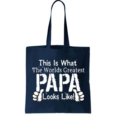 This Is What The World's Greatest Papa Looks Like Bag