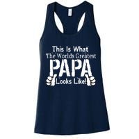 This Is What The World's Greatest Papa Looks Like Womens Tank Top