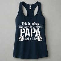 This Is What The World's Greatest Papa Looks Like Womens Tank Top