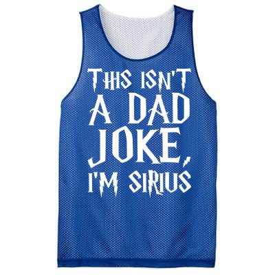 This Isn't A Dad Joke I'm Sirius Mesh Reversible Basketball Jersey Tank