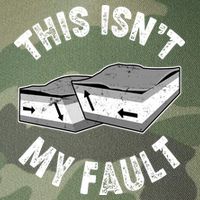 This Isn't My Fault Funny Geology Legacy Tie Dye Trucker Hat