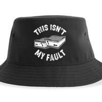 This Isn't My Fault Funny Geology Sustainable Bucket Hat