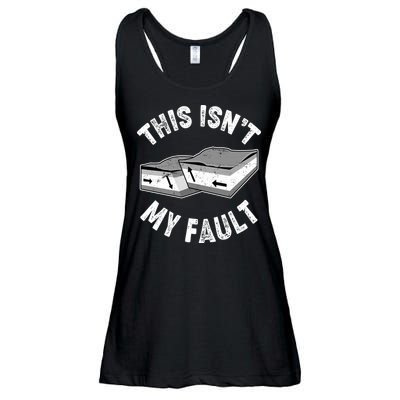This Isn't My Fault Funny Geology Ladies Essential Flowy Tank