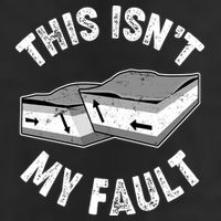 This Isn't My Fault Funny Geology Trucker Hat