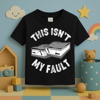 This Isn't My Fault Funny Geology Toddler T-Shirt