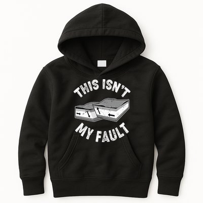 This Isn't My Fault Funny Geology Kids Hoodie