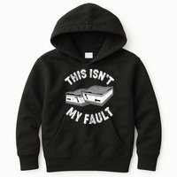 This Isn't My Fault Funny Geology Kids Hoodie
