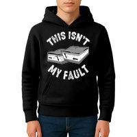 This Isn't My Fault Funny Geology Kids Hoodie