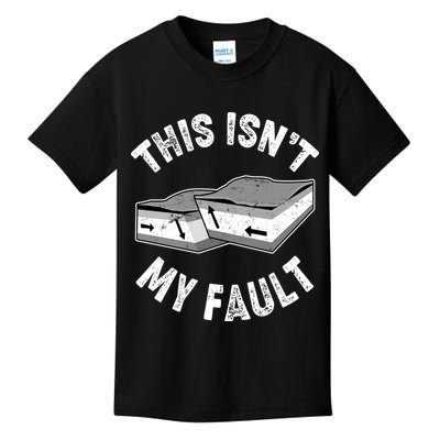 This Isn't My Fault Funny Geology Kids T-Shirt