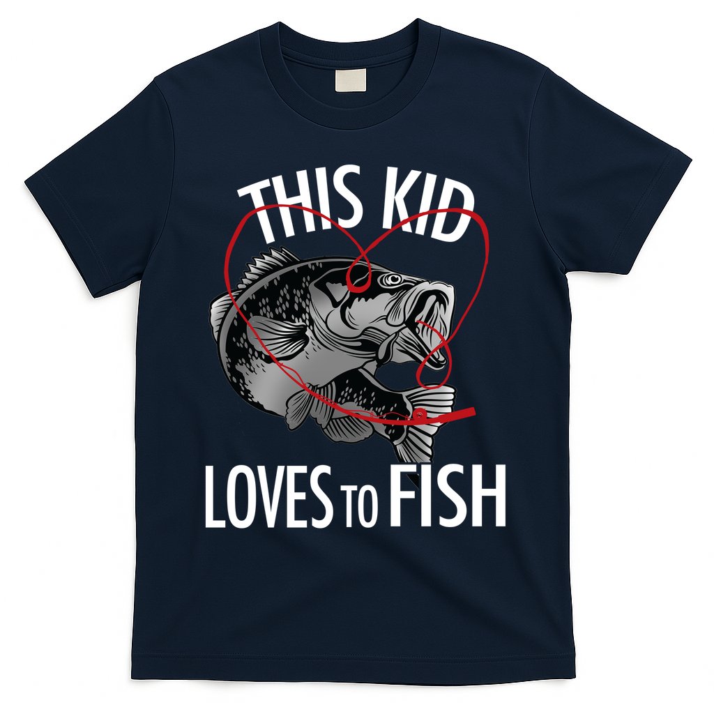 This Kid Loves To Fish T-Shirt