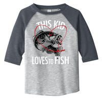 This Kid Loves To Fish Toddler Fine Jersey T-Shirt