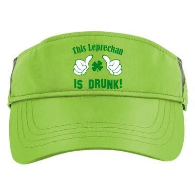 This Leprechaun Is Drunk Adult Drive Performance Visor