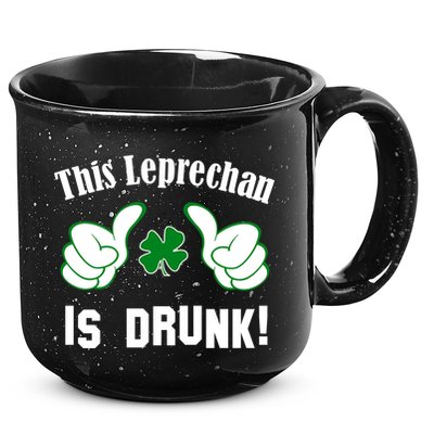 This Leprechaun Is Drunk 15oz Campfire Ceramic Mug