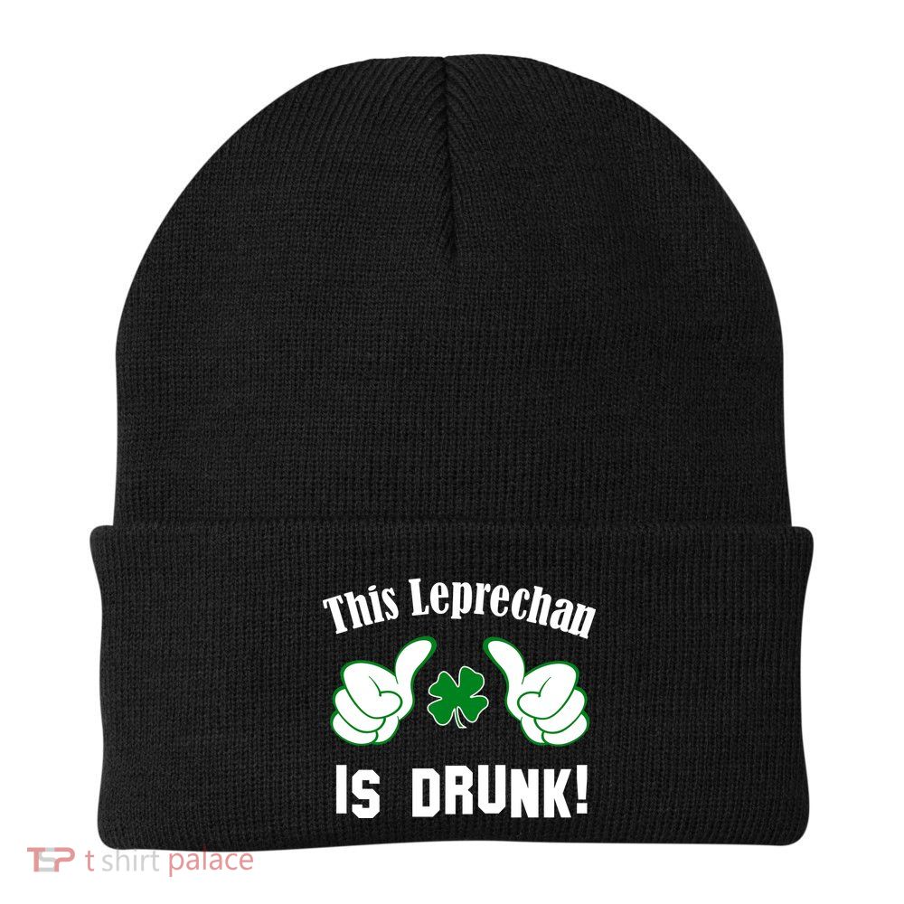 This Leprechaun Is Drunk Beanie