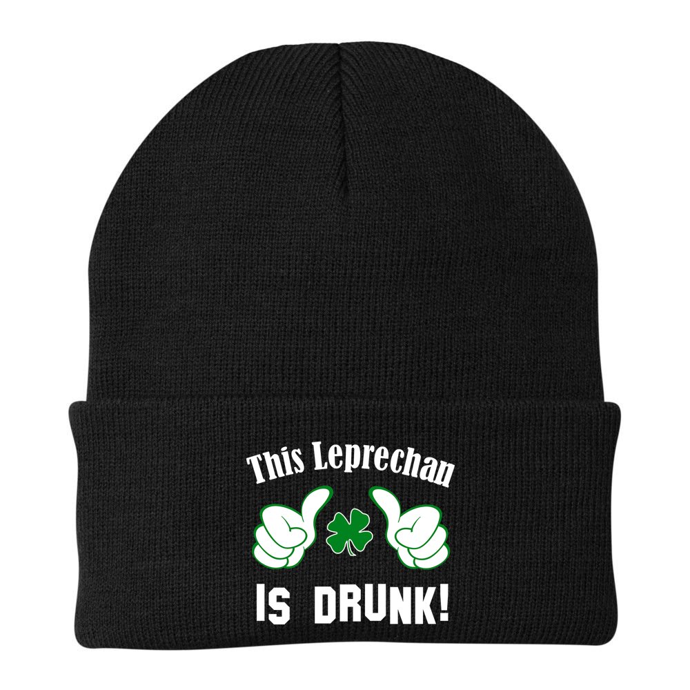 This Leprechaun Is Drunk Beanie
