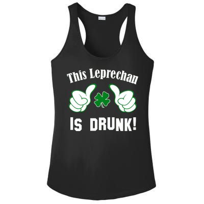 This Leprechaun Is Drunk Ladies PosiCharge Competitor Racerback Tank