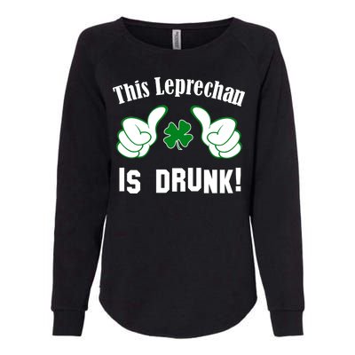 This Leprechaun Is Drunk Womens California Wash Sweatshirt